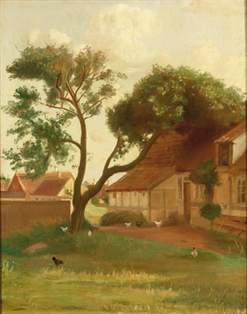 Casas en Skagen. -Michael Peter Ancher