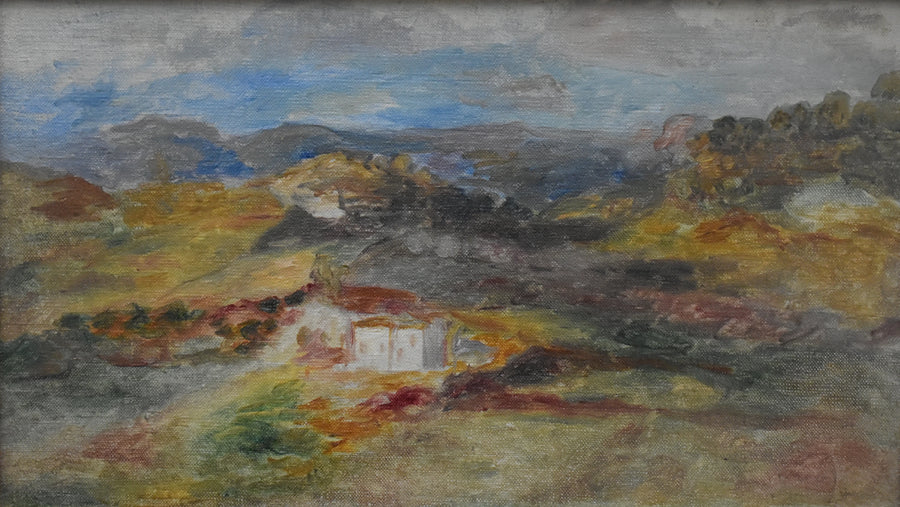 Casas en Cagnes - Pierre-Auguste Renoir
