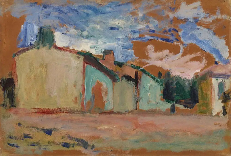 Casas (Fenouillet) [Las Casas (Fenouillet)] - Henri Matisse