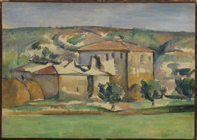 Casas Provenzales, Encagnane - Paul Cézanne
