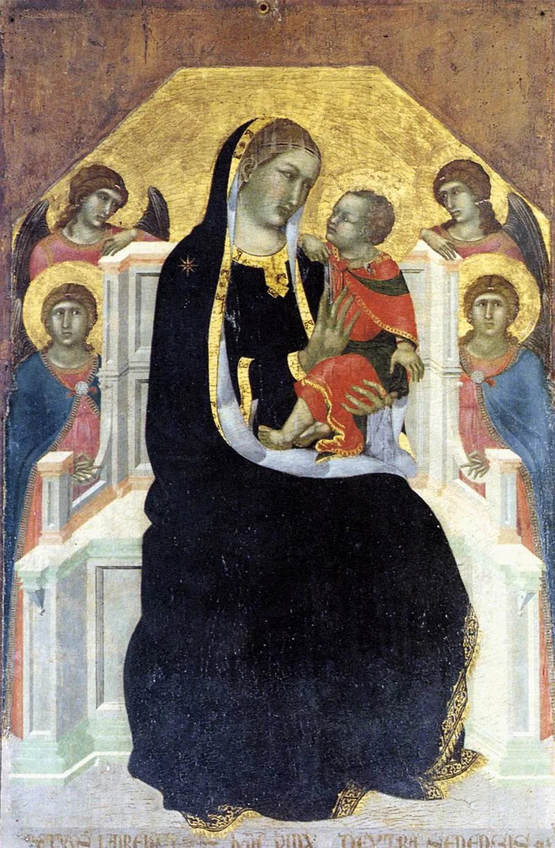Majestad de Cortona - Pietro Lorenzetti
