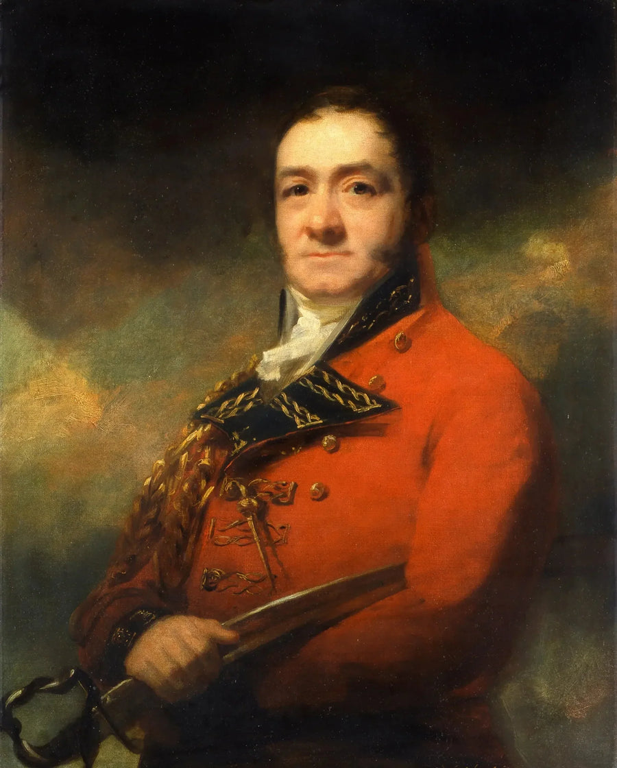 Mayor-general Charles Reynolds - Henry Raeburn