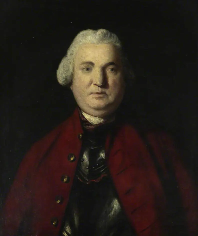 Mayor-General Stringer Lawrence (1697–1775), comandante en jefe de las Indias Orientales (1752–1754 y 1761–1766) - Joshua Reynolds