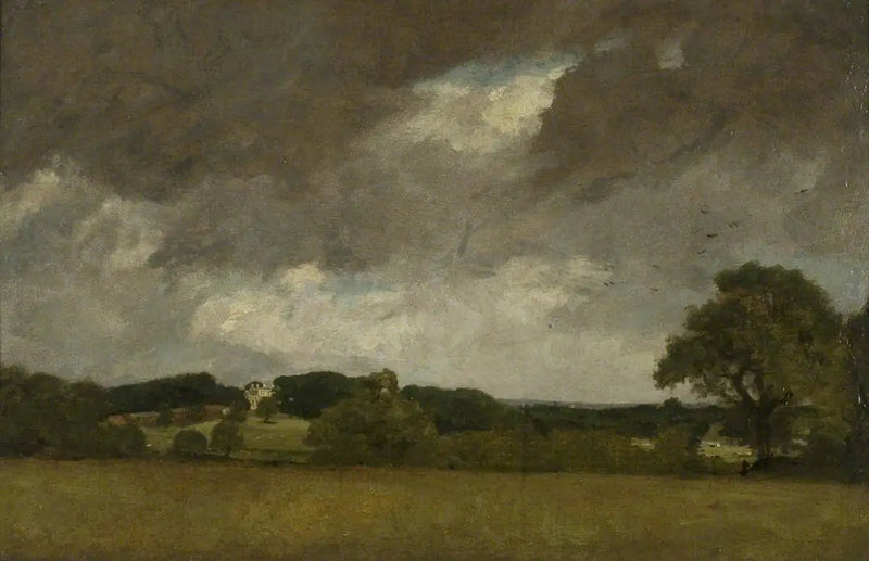 Malvern Hall visto desde el suroeste - John Constable