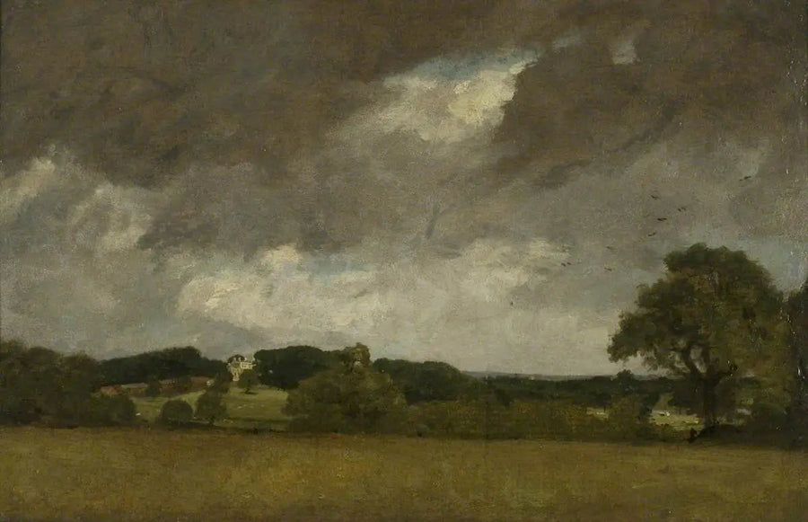 Malvern Hall visto desde el suroeste - John Constable