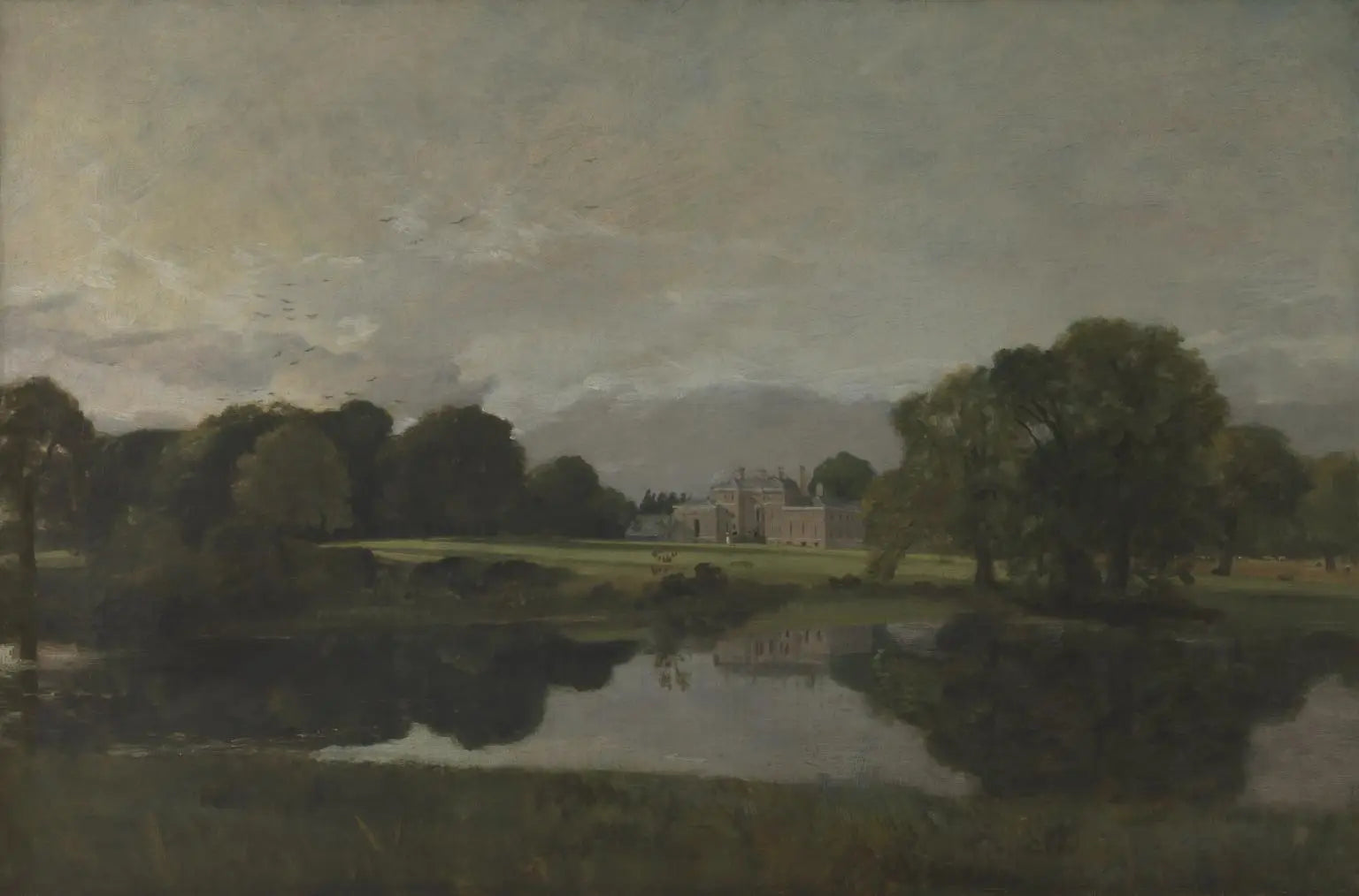Malvern Hall Warwickshire - John Constable - Alpha Reproduction