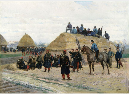 Maniobras de otoño - Édouard Detaille