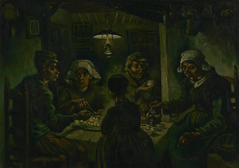 Los comedores de patatas - Vincent van Gogh