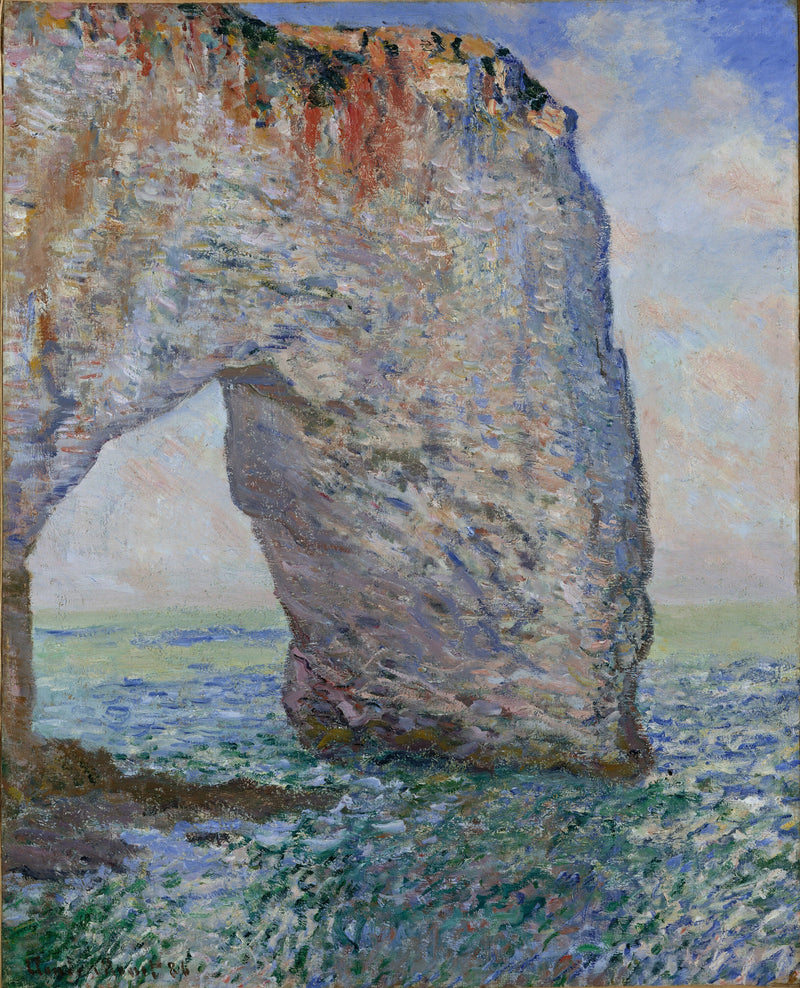 La Manneporte cerca de Étretat W1052 - Claude Monet