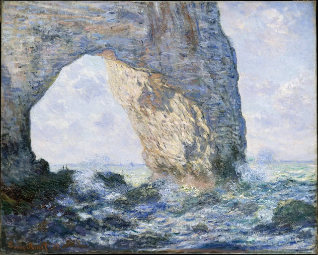 La Manneporte en Étretat W832 - Claude Monet