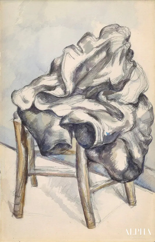 Manteau sur la chaise - Paul Cézanne - Reproductions de tableaux et peintures haut de gamme