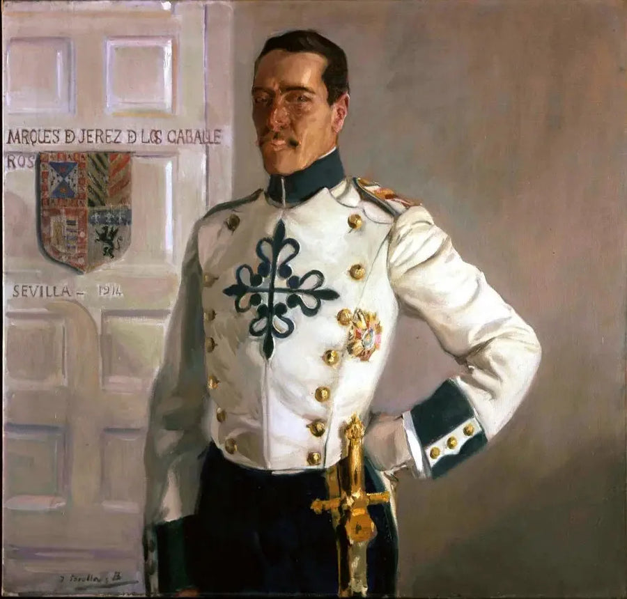 Manuel Pérez de Guzmán y Boza Liaño Aubarede, marqués de Jerez de los Caballeros - Joaquín Sorolla