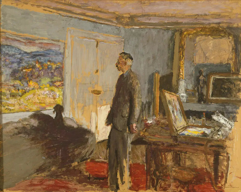 Maqueta para un retrato de Bonnard - Édouard Vuillard