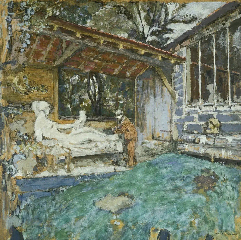 Maqueta para un retrato de Maillol - Édouard Vuillard