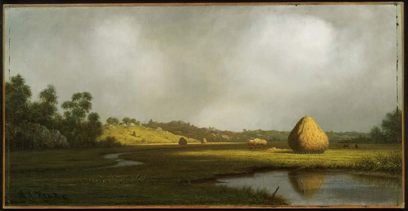 Marismas de sal, Newburyport, Massachusetts - Martin Johnson Heade