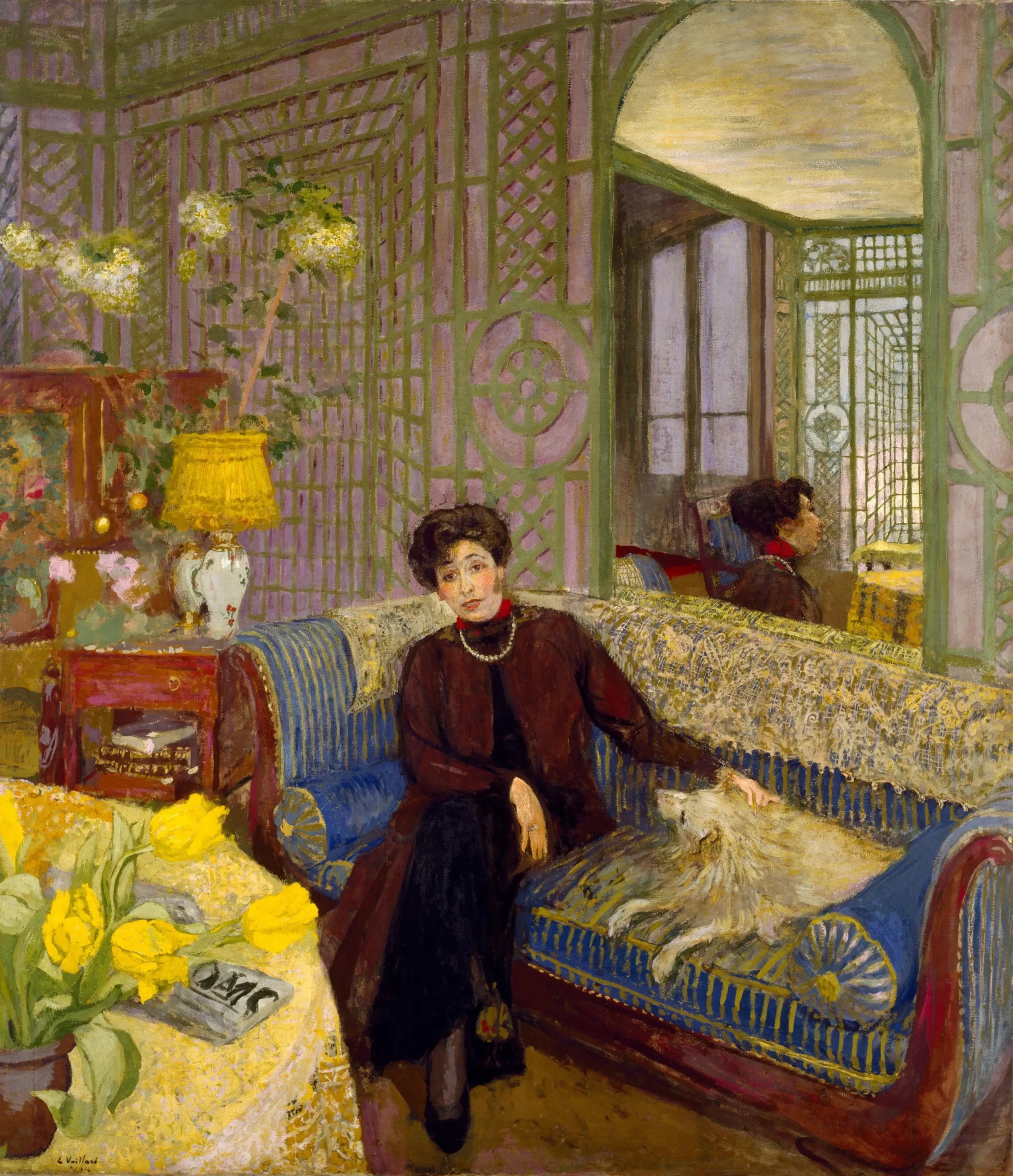 Marcelle Aron (Madame Tristan Bernard) - Édouard Vuillard - Alpha Reproduction