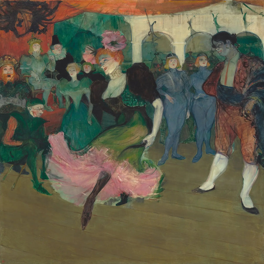 Marcelle Lender bailando el Bolero en Chilpéric - Henri de Toulouse-Lautrec