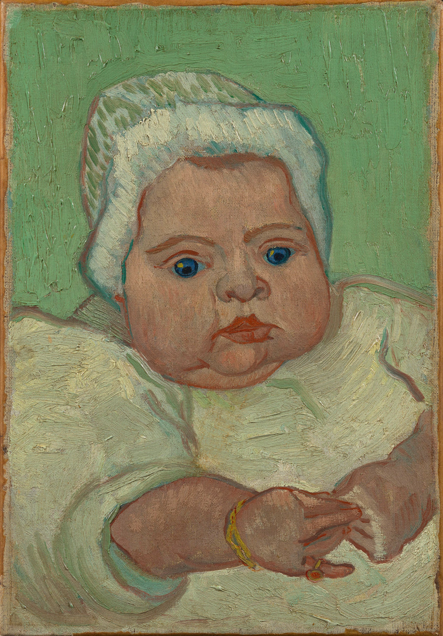El Bebé Marcelle Roulin. - Vincent van Gogh