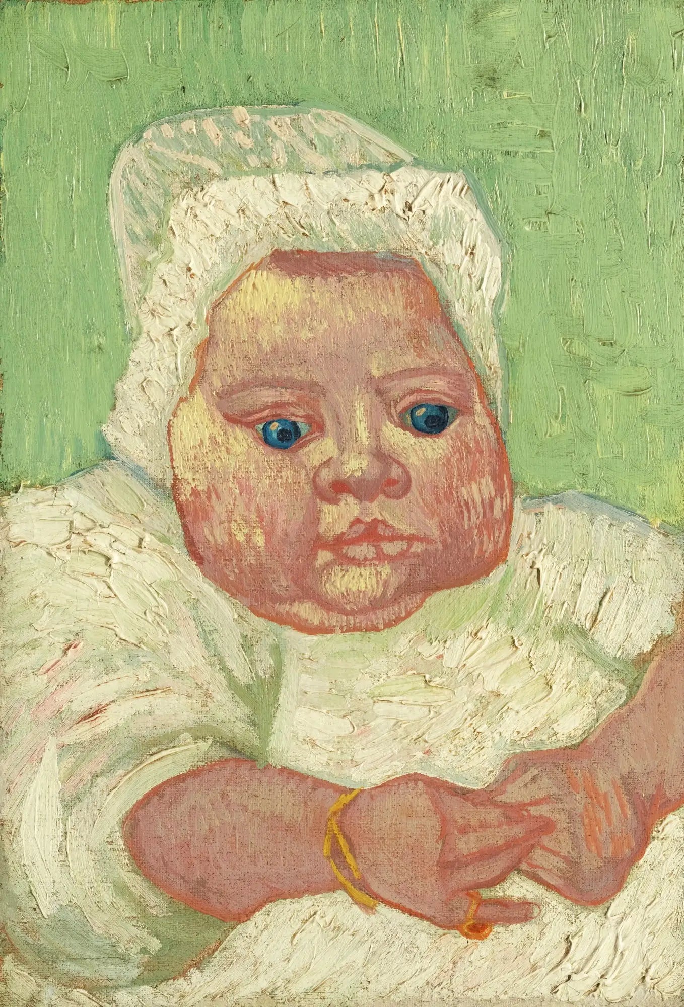 Marcelle Roulin bébé - Vincent van Gogh image 1 tableau peint à l’huile sur toile