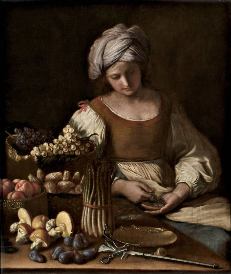 Comerciante de verduras - Guercino