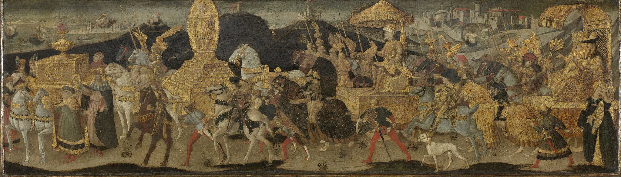 La marche de Darius pour la bataille d'Issus - Apollonio di Giovanni