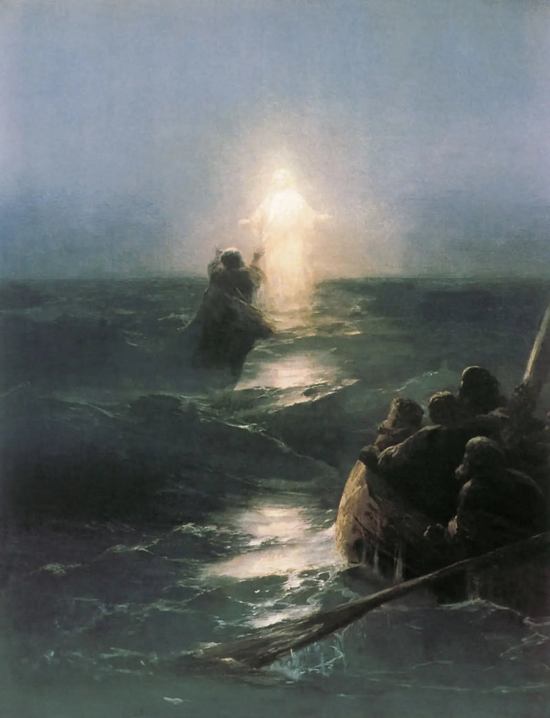 Caminar sobre el agua - Iván Aivazovski