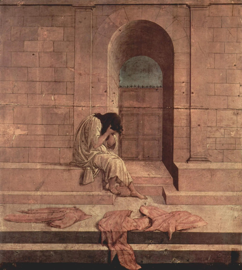 Mardoqueo llorando - Sandro Botticelli