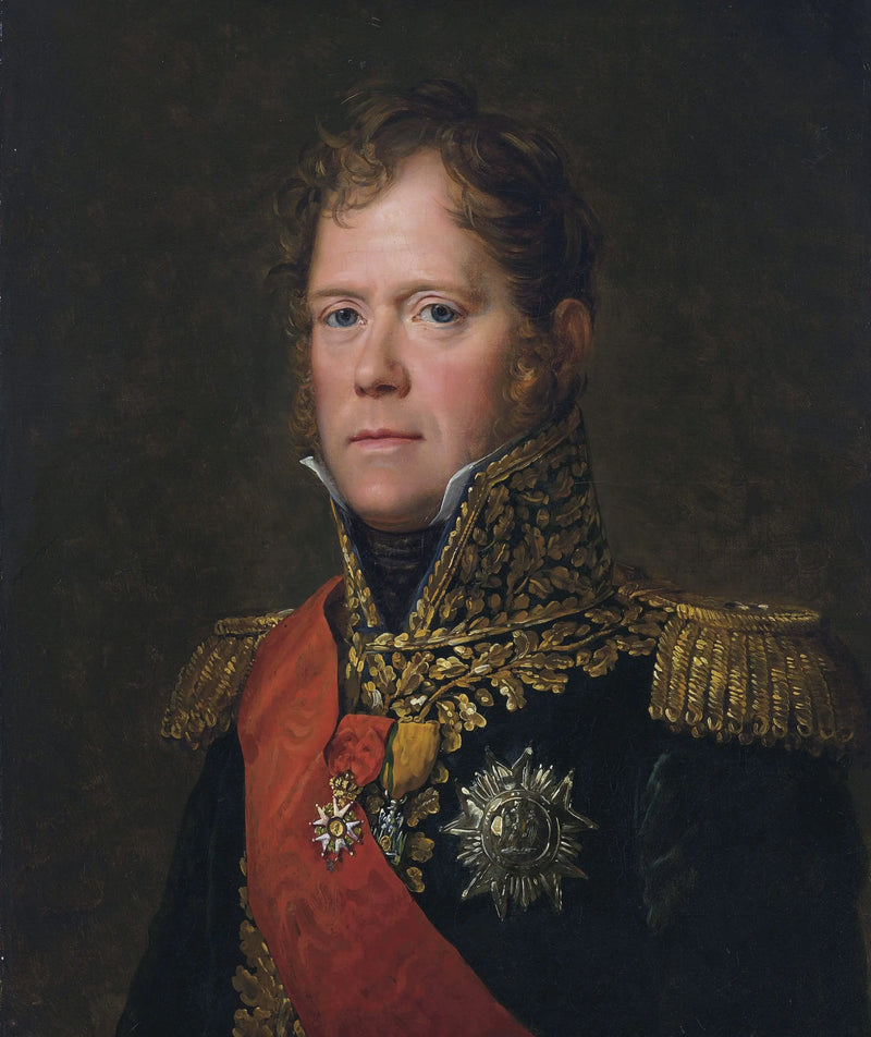 Maréchal Michel Ney, duque de Elchingen, príncipe de la Moskova - François Gérard
