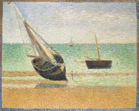Marea baja en Grandcamp - Georges Seurat