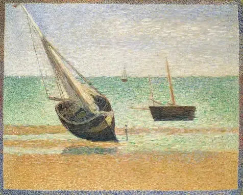 Marea baja en Grandcamp - Georges Seurat