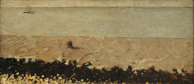 Marea baja en Villerville - Félix Vallotton