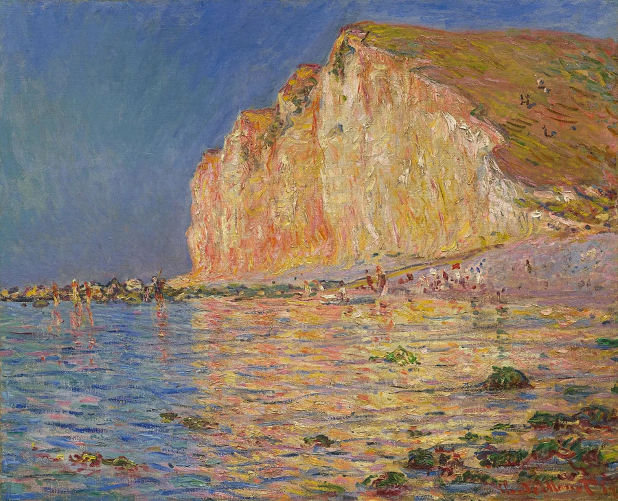 Marea baja en Les Petites-Dalles - Claude Monet