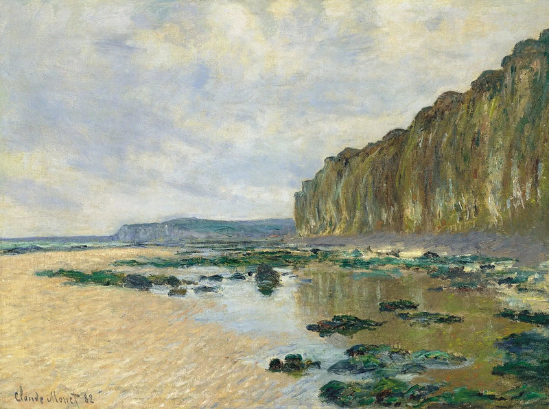 Marea baja frente a Varengeville - Claude Monet