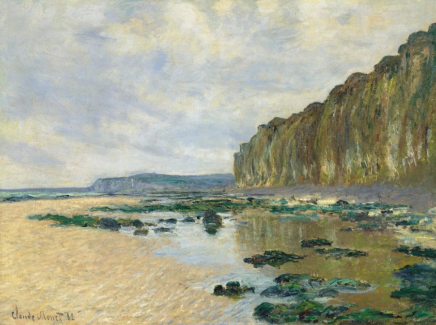 Marea baja frente a Varengeville - Claude Monet