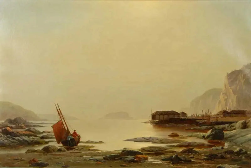 Marea baja, Labrador - William Bradford