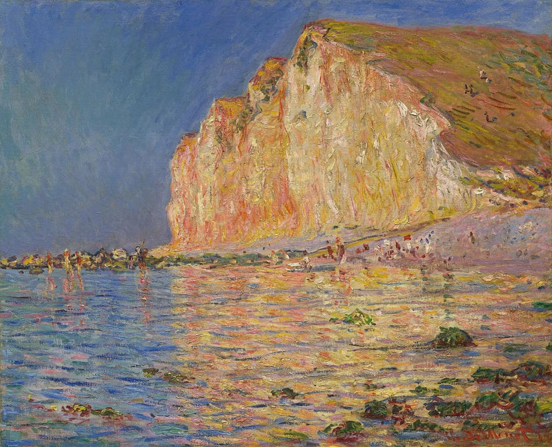 Marea baja en Petites-Dalles W905 - Claude Monet