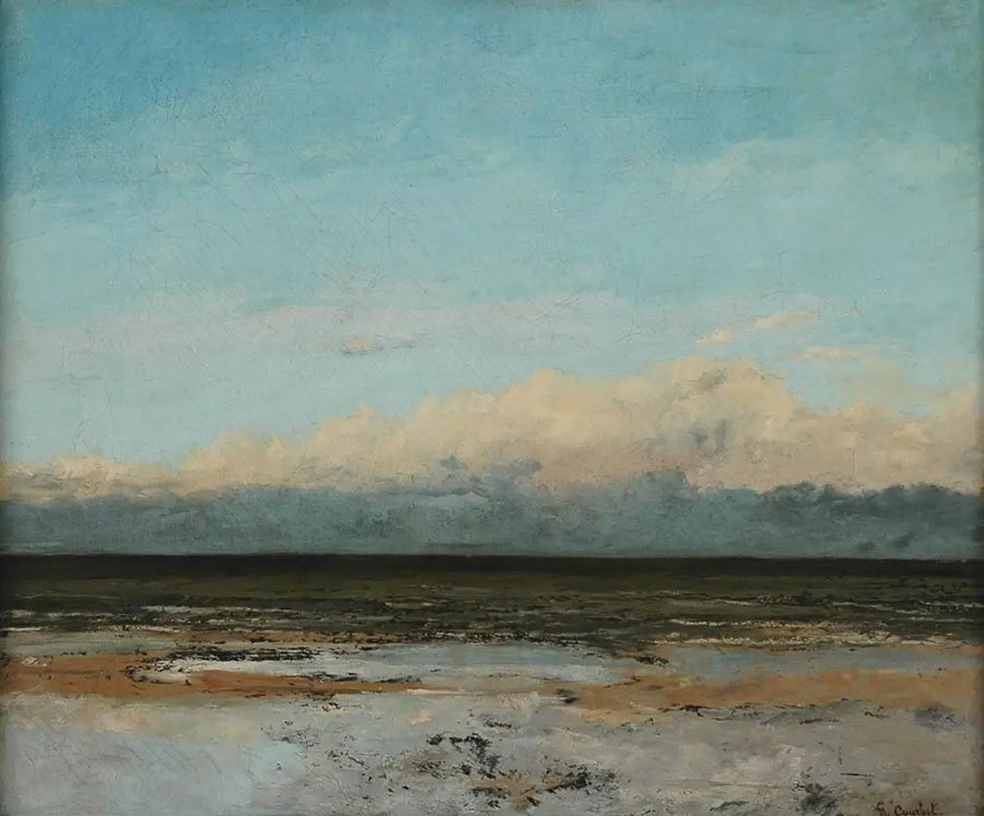 Marea creciente - Gustave Courbet