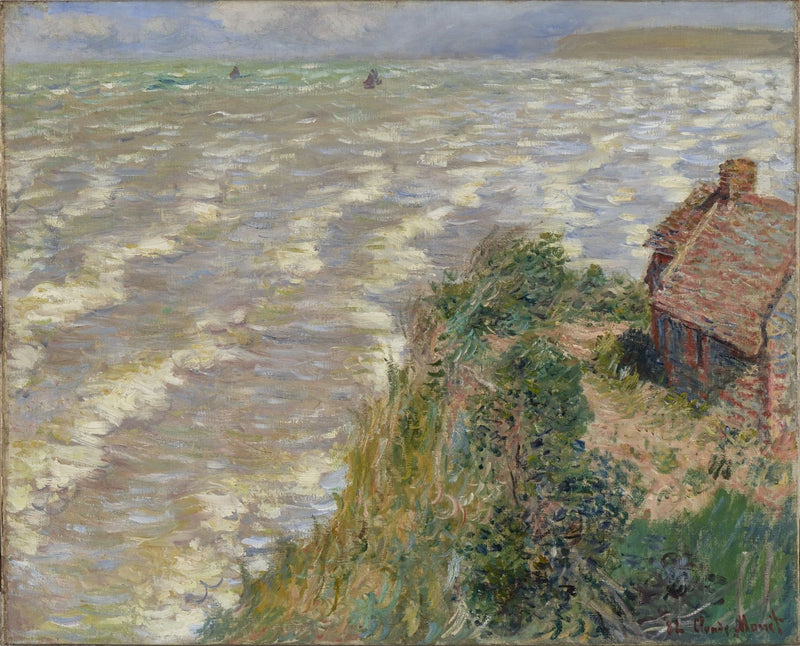 Marea creciente en Pourville W740 - Claude Monet