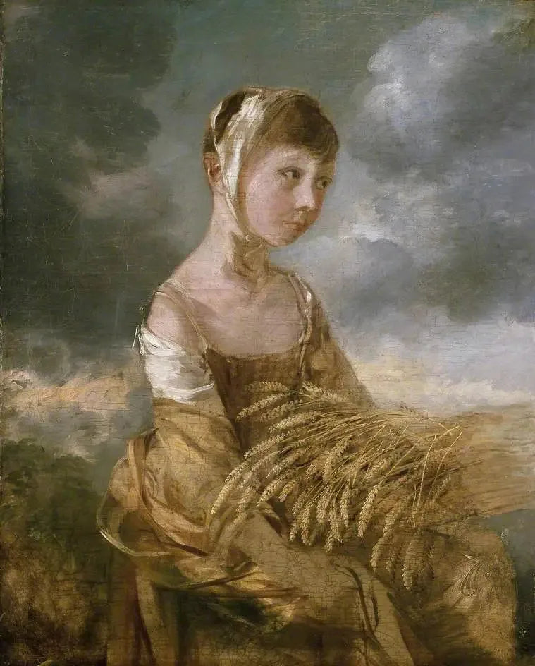Margaret Gainsborough mirando - Thomas Gainsborough