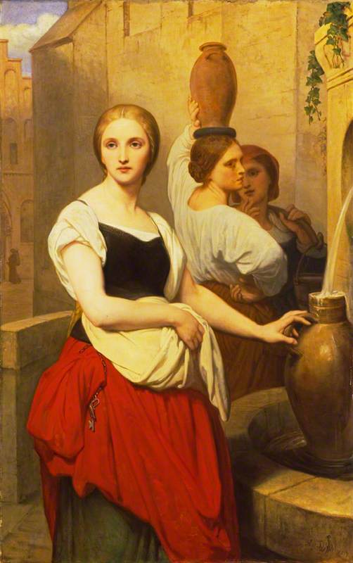 Margarita en la fuente - Ary Scheffer