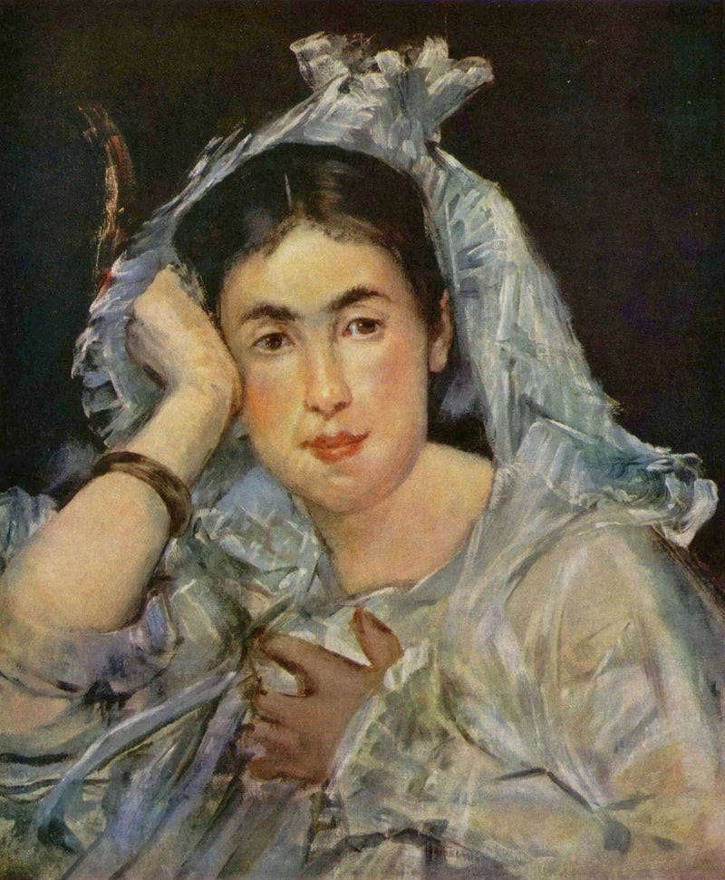 Margarita de Conflans con capucha - Édouard Manet
