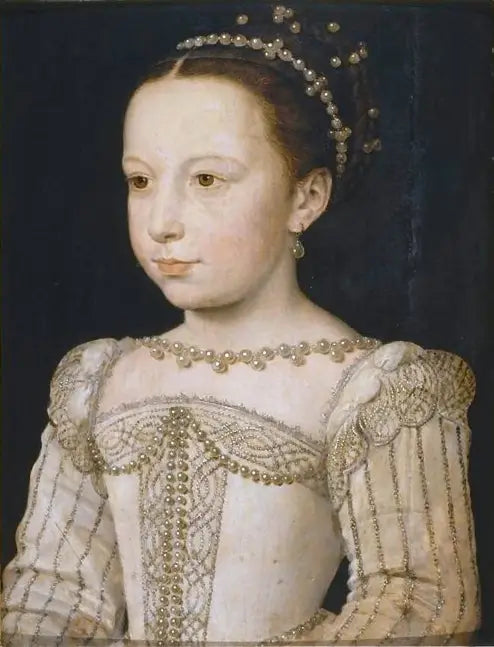 Margarita de Francia (1553-1615), futura reina de Navarra - François Clouet