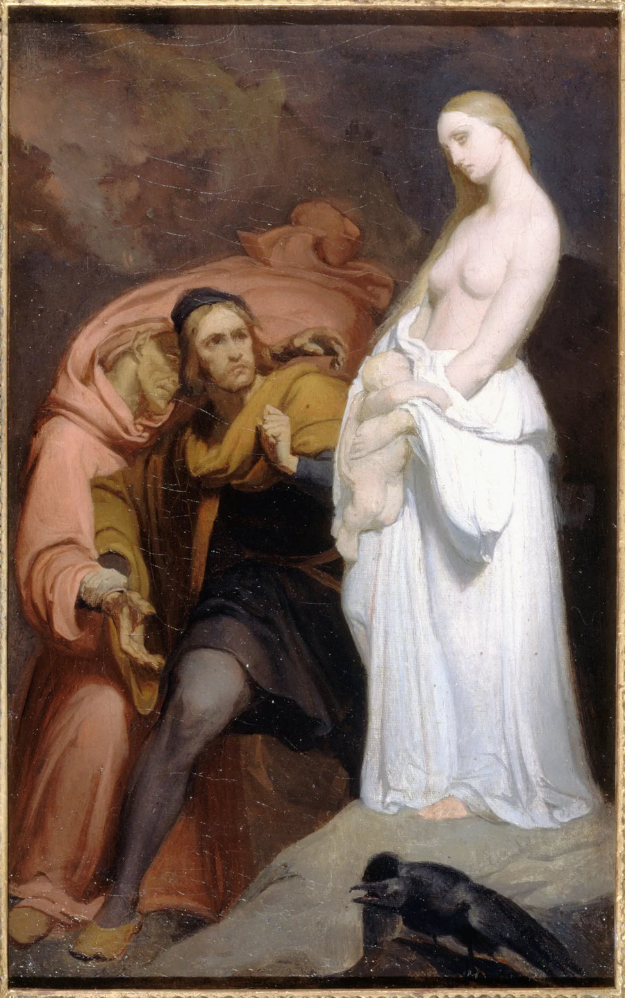 Marguerite inquilina hijo niño muerto - Ary Scheffer