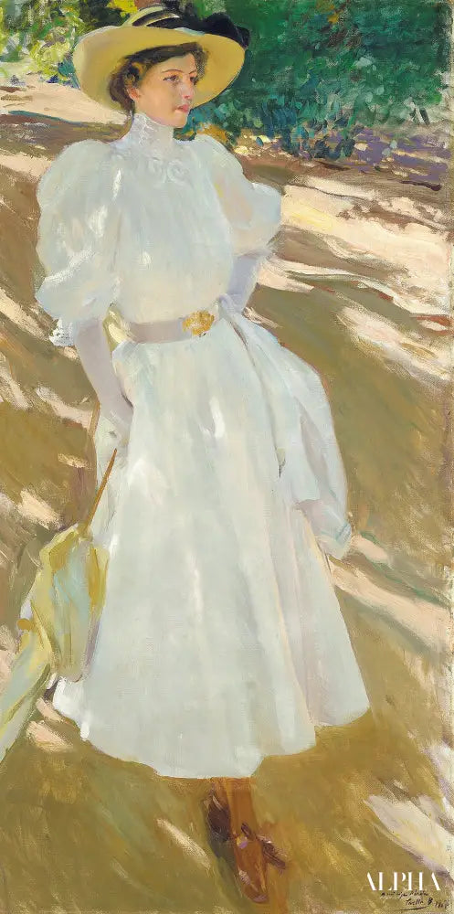 Maria à La Granja - Sorolla - Reproductions de tableaux et peintures haut de gamme