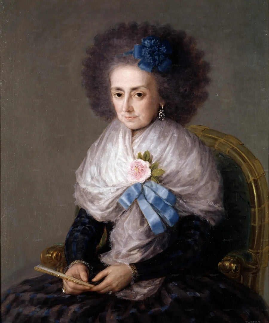 María Antonia Gonzaga, marquesa viuda de Villafranca - Francisco de Goya