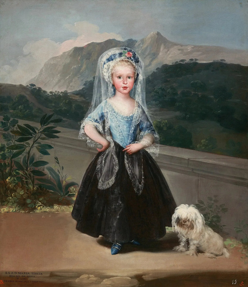 María Teresa de Borbón y Vallabriga, más tarde Condesa de Chinchón - Francisco de Goya