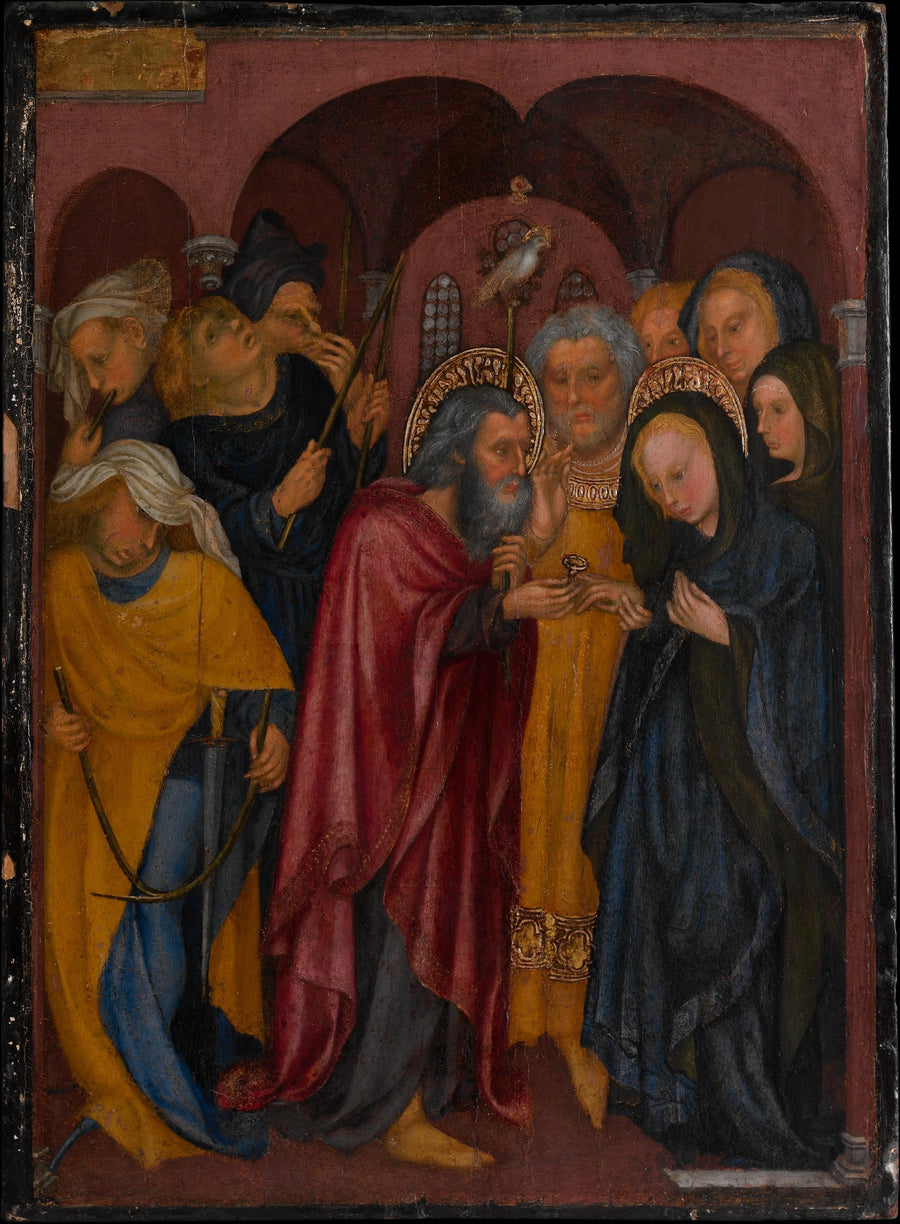 Le Mariage de la Vierge - Michelino da Besozzo (Michelino de Mulinari)