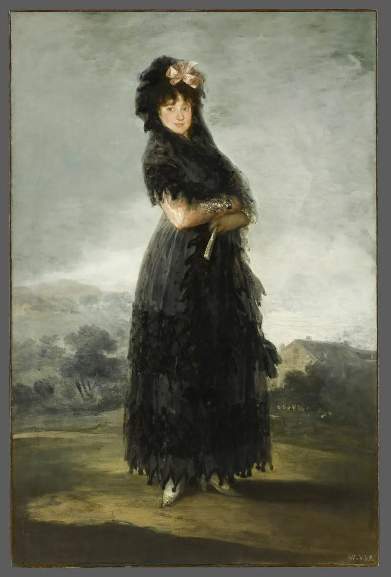 Mariana Waldstein, marquesa de Santa Cruz - Francisco de Goya