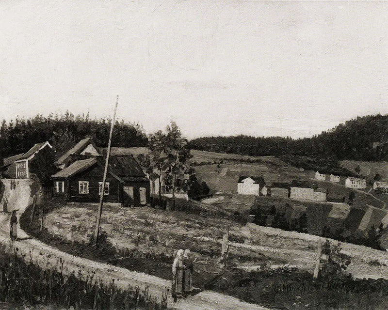 Maridalsveien en Nydalen - Edvard Munch