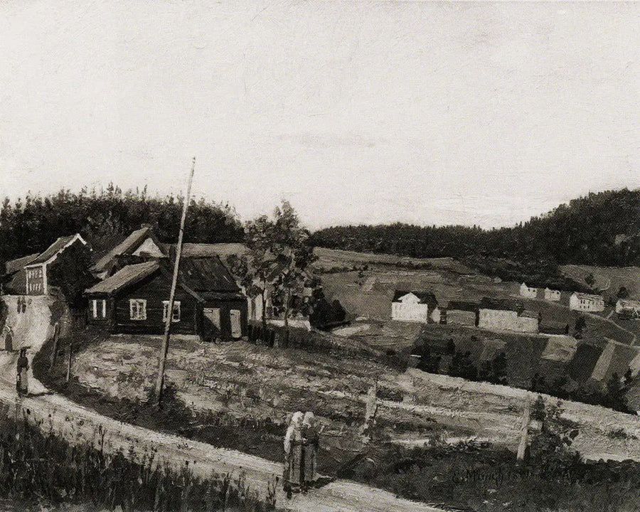 Maridalsveien en Nydalen - Edvard Munch